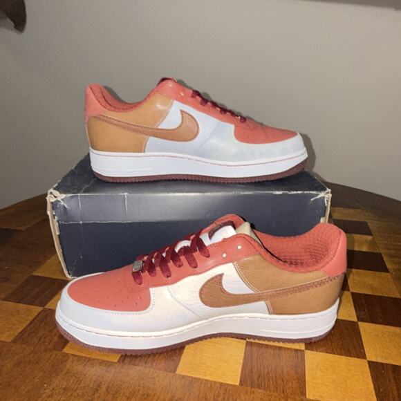 Nike Air Force 1 Premium \'07 White Pinenut Terra Cotta Men10 main image 10